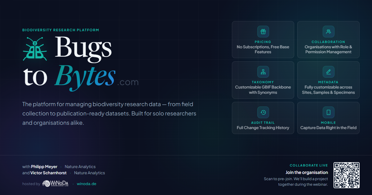 Webinar Bugs to Bytes
