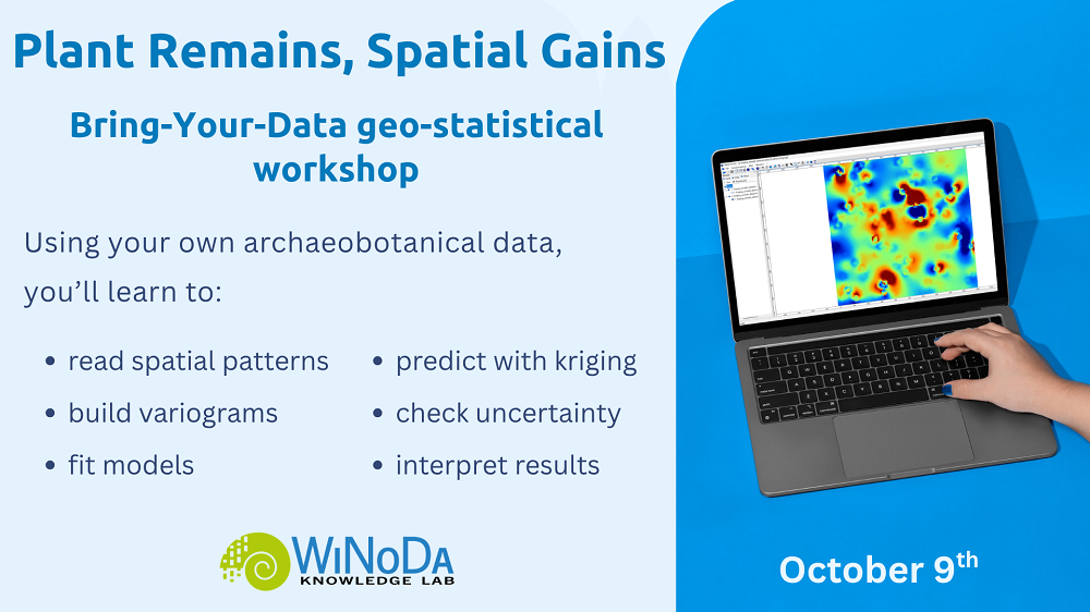 Social media sharepic for WiNoDa Bring-Your-Own-Data Workshop on October 9th, 2026